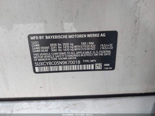 BMW X Series M50i