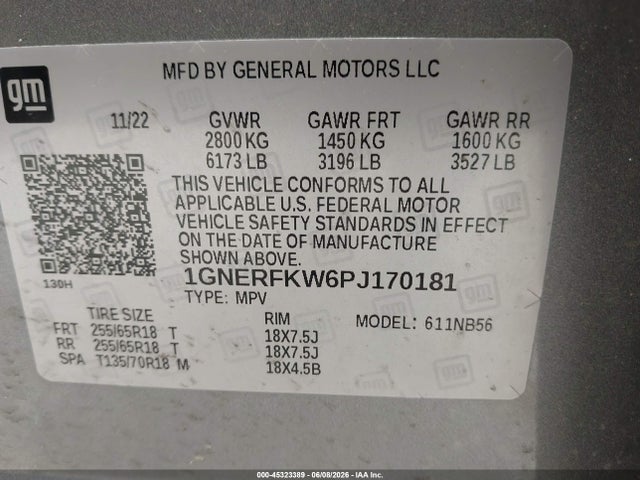 Chevrolet Traverse Fwd Ls