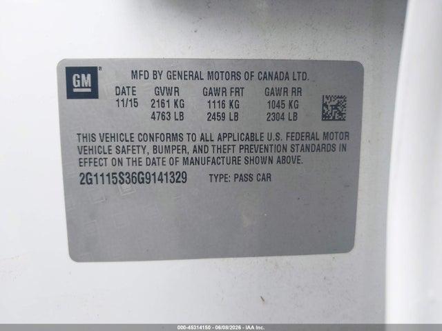 Chevrolet Impala 2lt