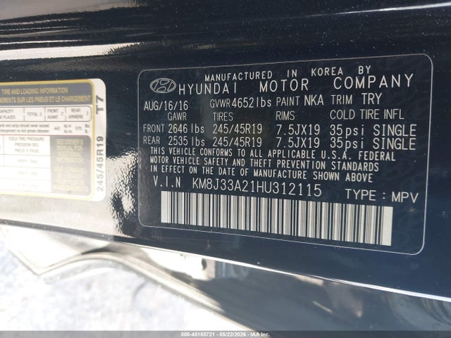 Hyundai TUCSON Limited