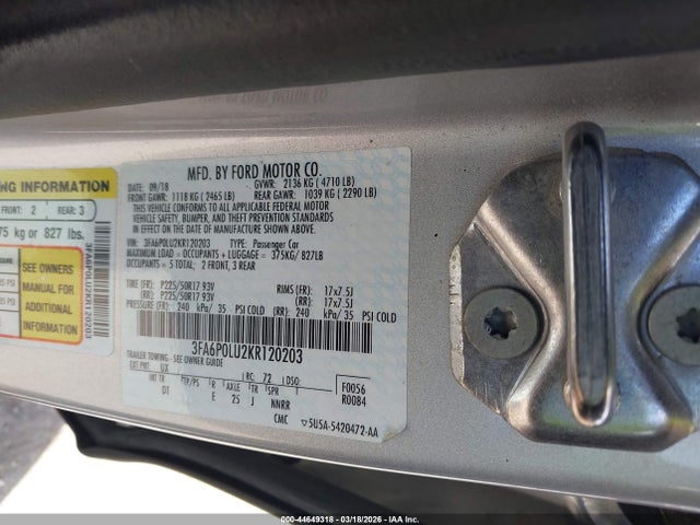 Ford Fusion Se