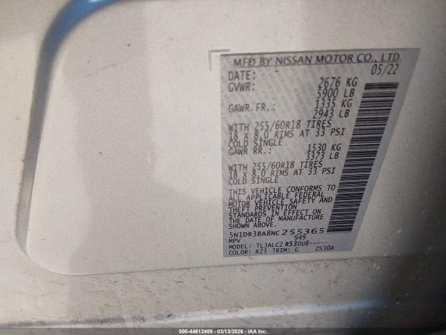 Nissan Pathfinder Sv 2wd