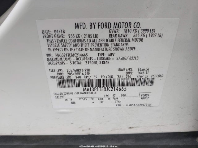 Ford EcoSport Se
