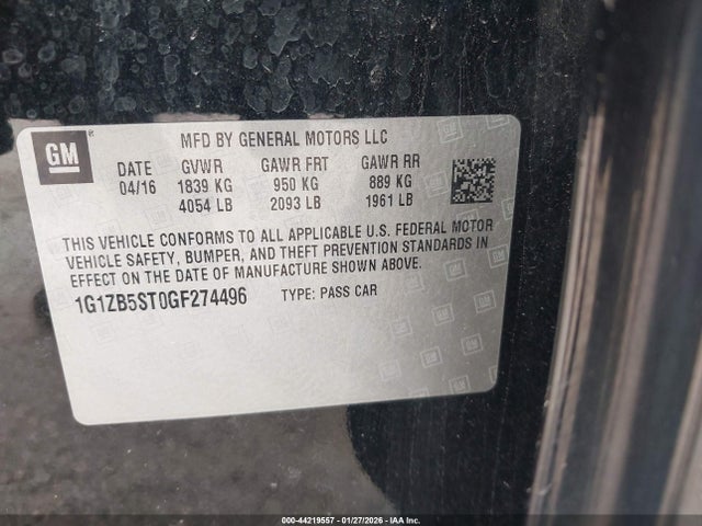 Chevrolet Malibu Ls