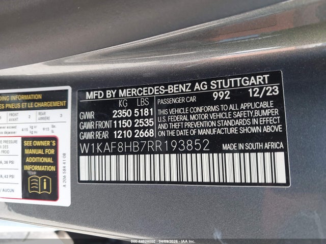 Mercedes-Benz C-Class 4matic