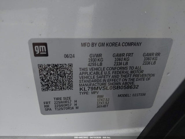 Chevrolet Trailblazer Fwd Activ