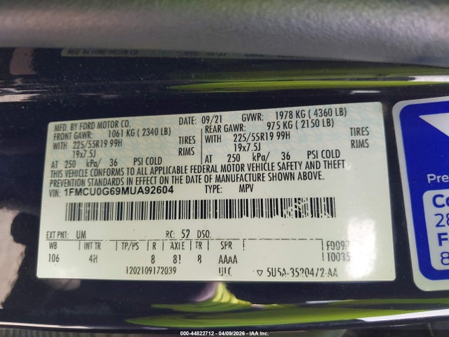 Ford Escape Se