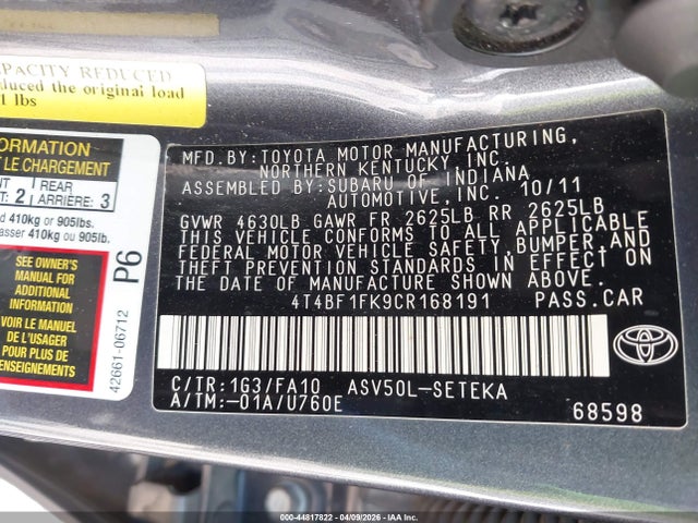 Toyota Camry L
