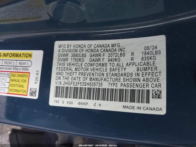 Honda Civic Sport
