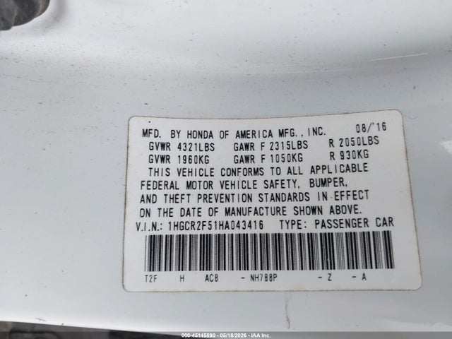 Honda Accord Sport