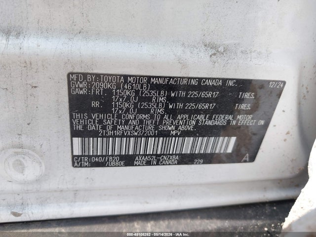 Toyota RAV4 Le