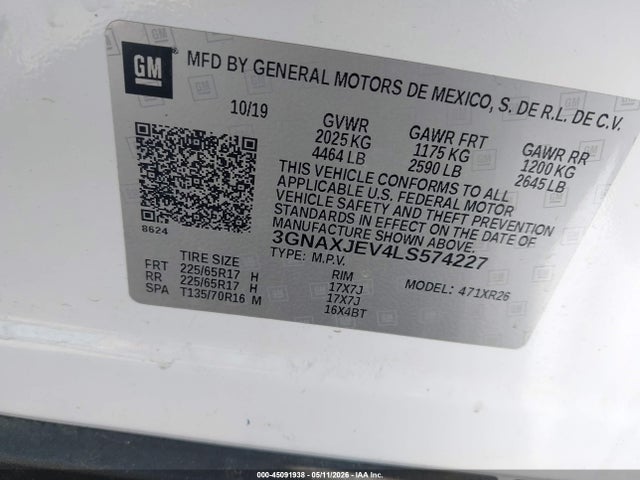 Chevrolet Equinox Fwd 2fl