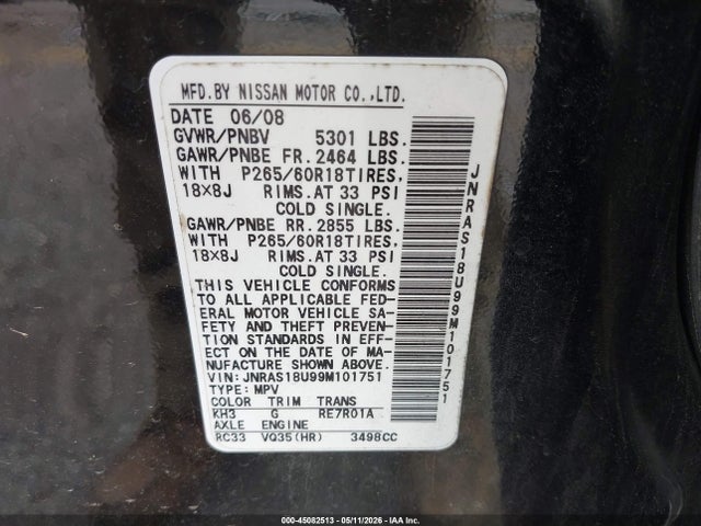 INFINITI Fx