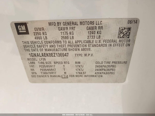 Chevrolet Equinox Ls