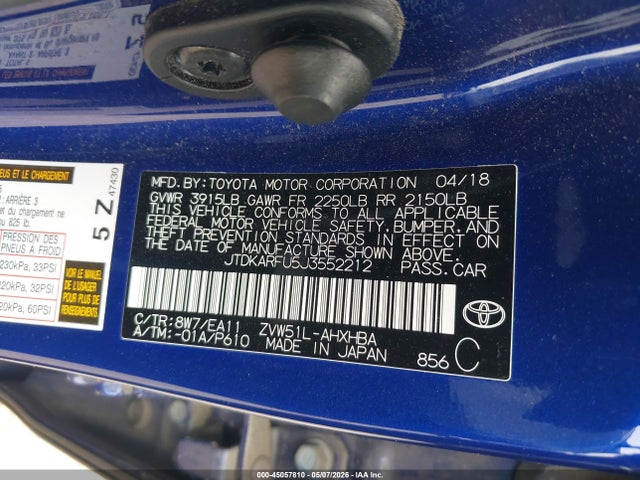 Toyota Prius Three Touring