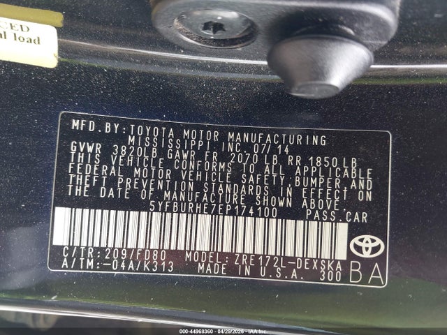 Toyota Corolla S Plus