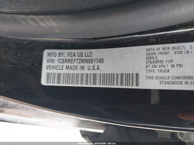 Ram 1500 Lone Star  4x2 5'7 Box