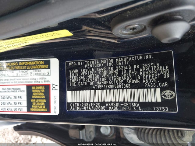 Toyota Camry Se