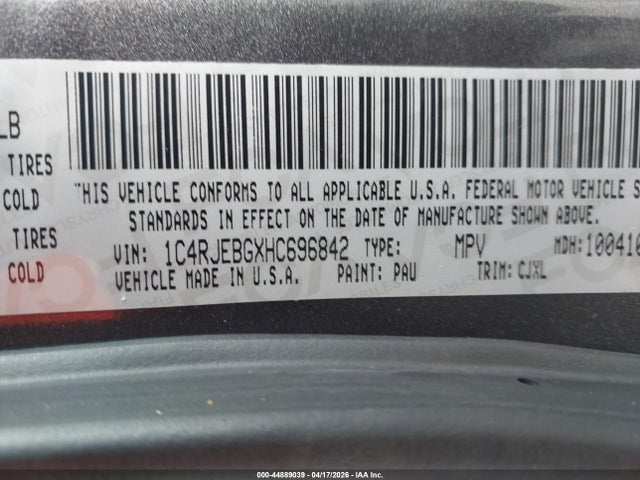 Jeep Grand Cherokee Limited 4x2