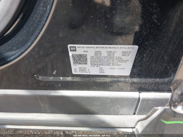 Chevrolet Equinox Fwd Lt