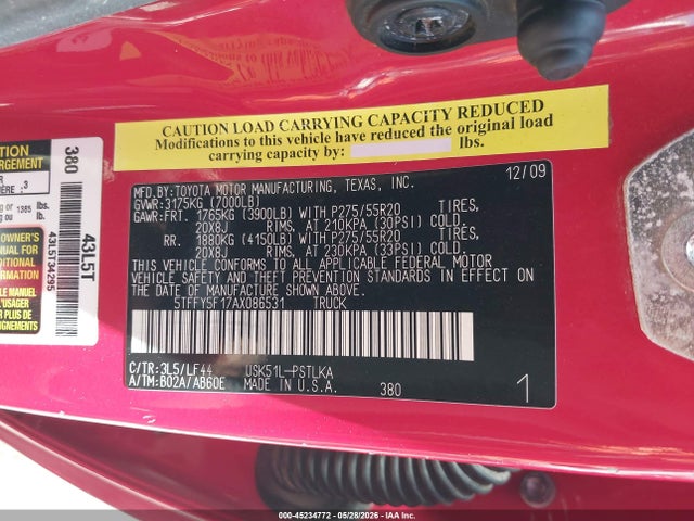 Toyota Tundra Limited 5.7l V8