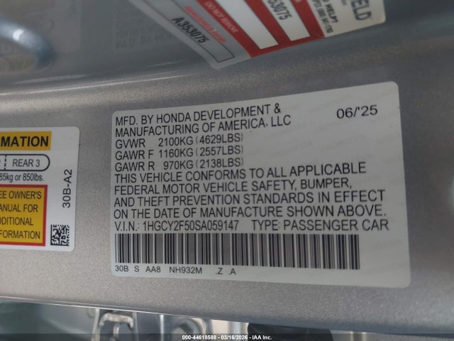 Honda Accord Sport