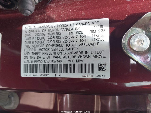 Honda CR-V Lx