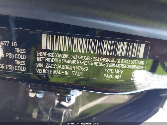 Jeep Renegade Latitude Fwd