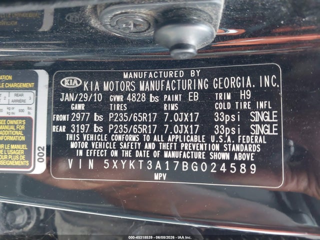 Kia Sorento Lx