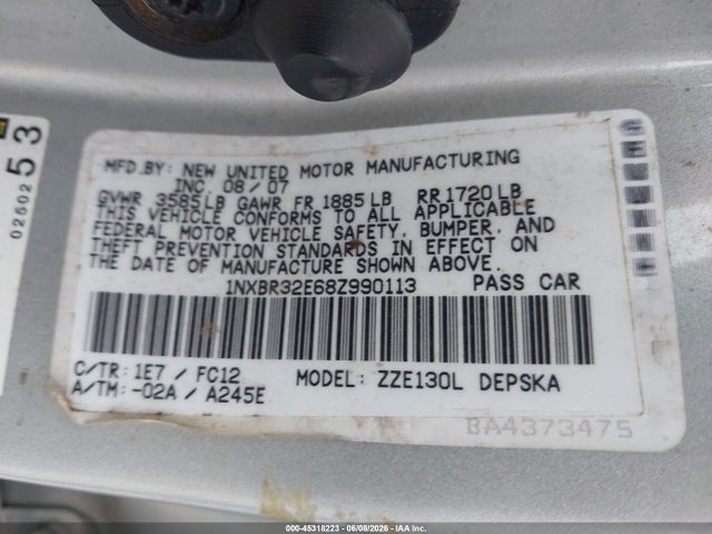 Toyota Corolla S