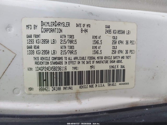 Dodge Grand Caravan Se