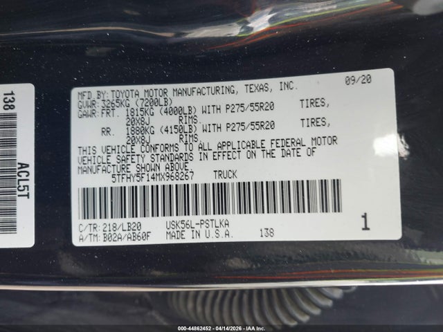 Toyota Tundra Limited