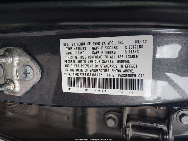 Honda Accord 2.4 Lx