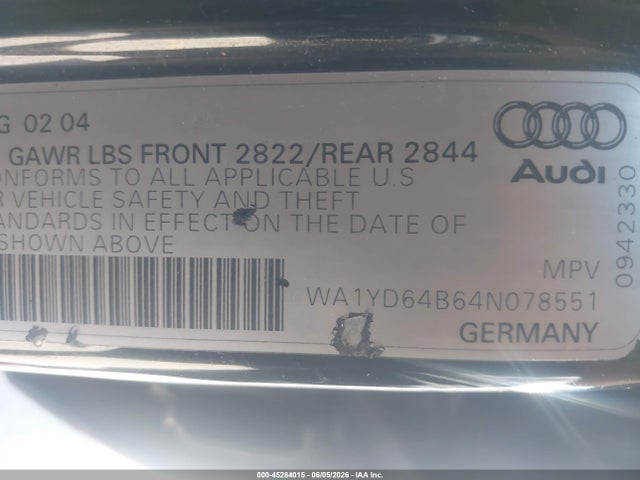 Audi allroad 2.7t