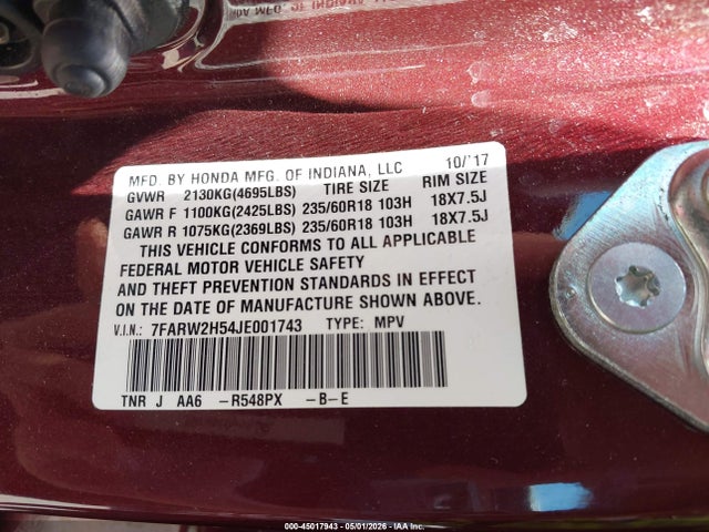 Honda CR-V Ex