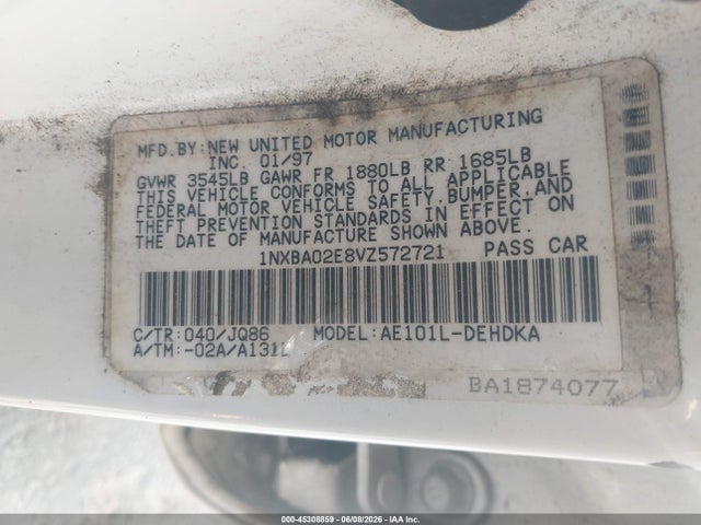 Toyota Corolla Std