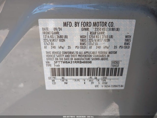 Ford Maverick Xl