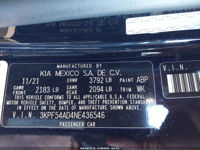 Kia Forte Gt-line
