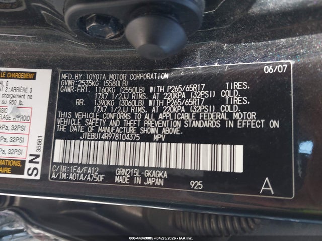 Toyota 4Runner Sr5 V6