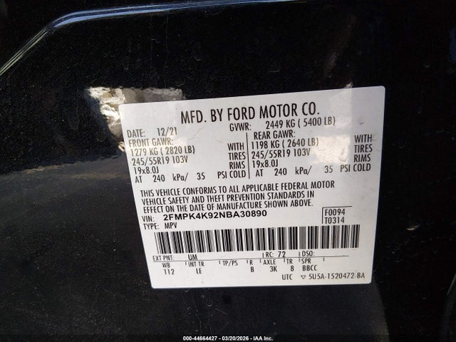 Ford Edge Titanium