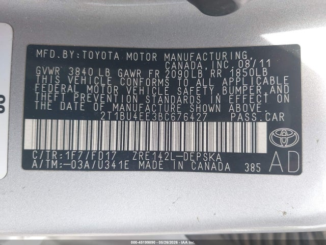 Toyota Corolla S