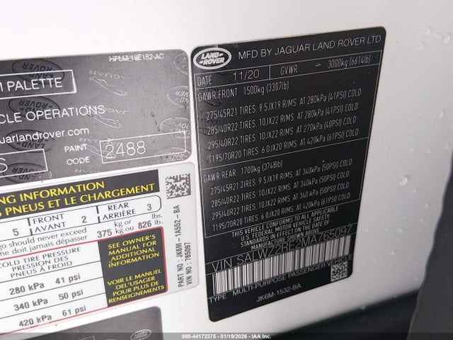 Land Rover Range Rover Sport