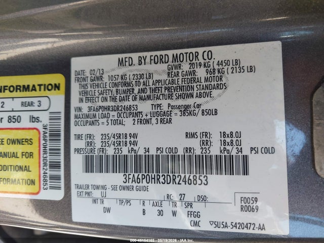 Ford Fusion Se