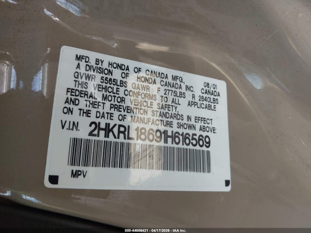 Honda Odyssey Ex