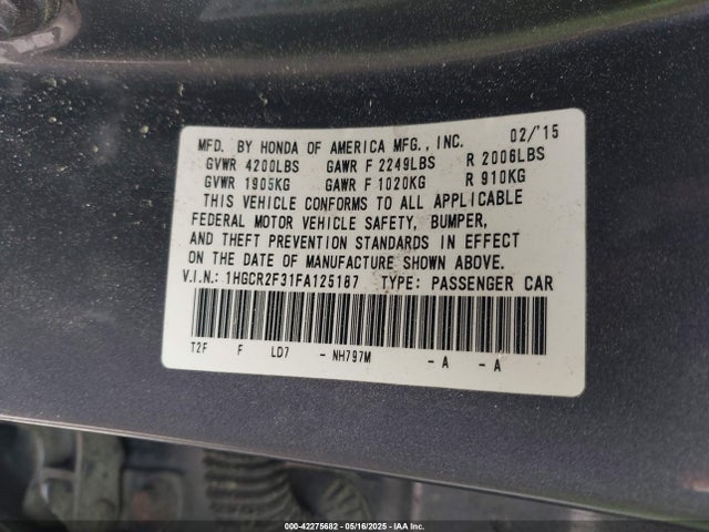 Honda Accord Lx