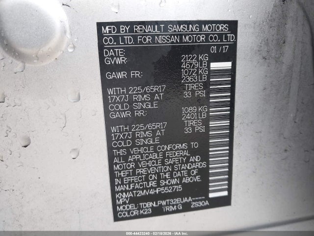 Nissan Rogue S