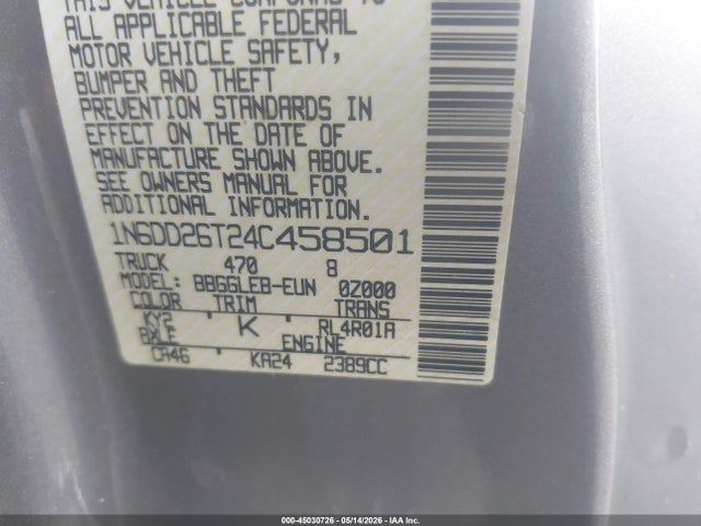 Nissan Frontier Xe