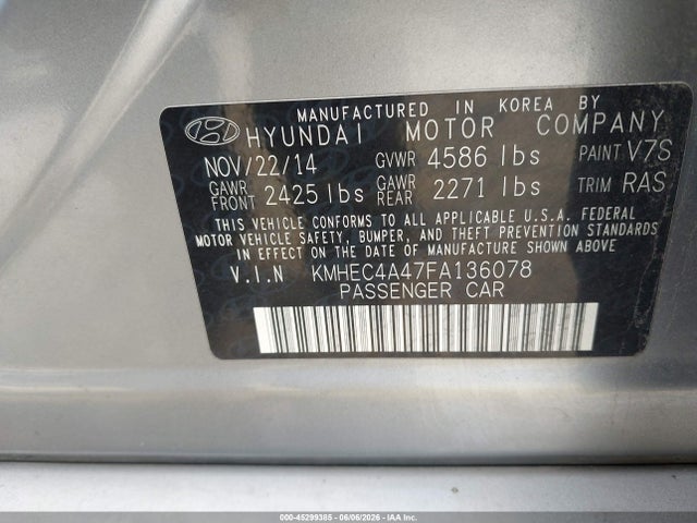 Hyundai SONATA Limited
