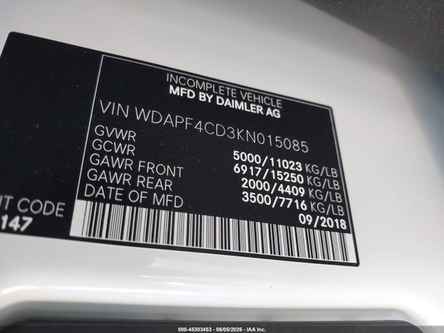 Mercedes-Benz Sprinter 4500
