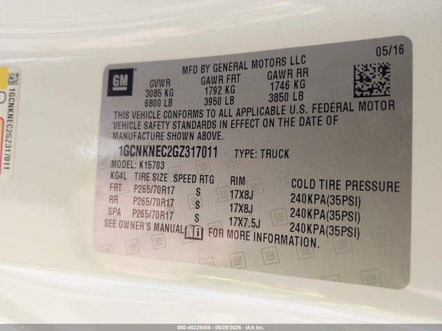 Chevrolet Silverado 1500 Wt